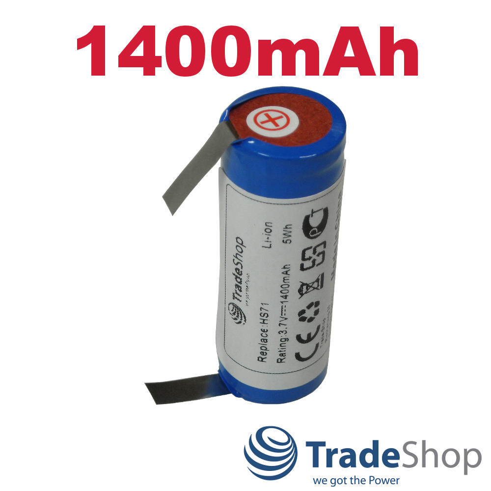 AKKU 1400mAh für Wella Xpert HS71 Profi HS75 Haarschneider Batterie