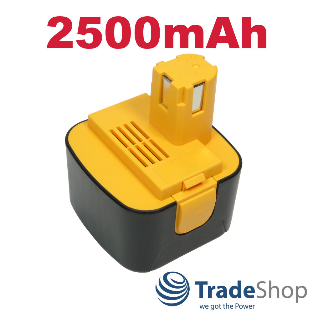 2x Akku 12V 2500mAh NiMH ersetzt Panasonic EY9001 EY9006 EY9101 EY9106