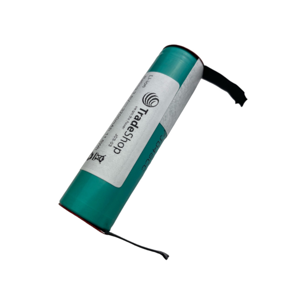 1x Akku für Bosch IXO/ISIO LG LGABE11865 Zelle mit U-Lötfahne 3200mAh