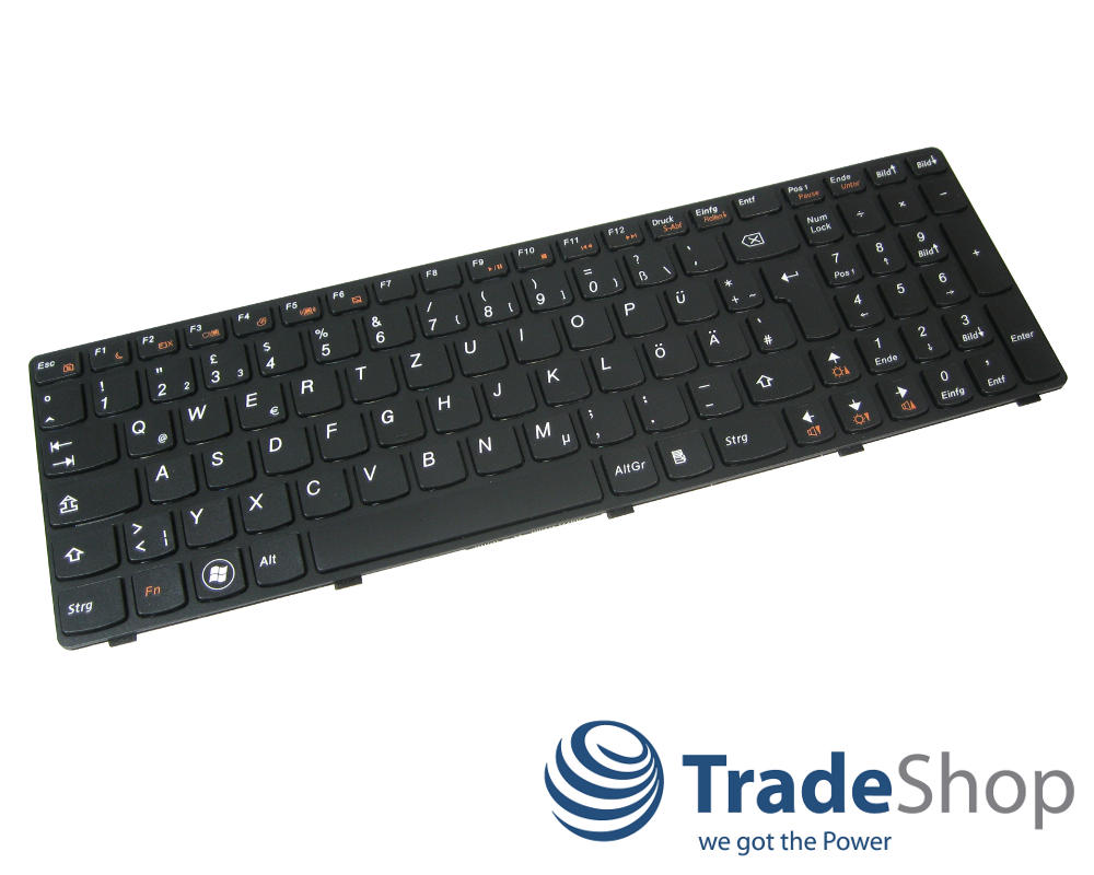 Tastatur QWERTZ DE Deutsch für IBM Lenovo IdeaPad G580 Z580 V580