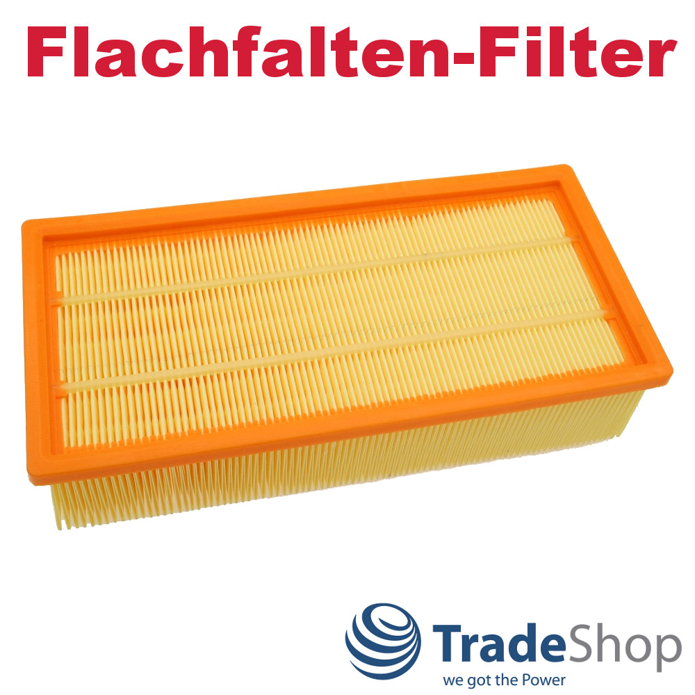 5x Flachfaltenfilter Ersatz Filter für Kärcher 6.904-283.0 NT56/2