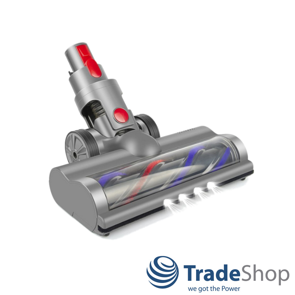 Elektro Turbobürste Teppichdüse Softrolle mit LED für Dyson V7 V8 V10 V11 V15