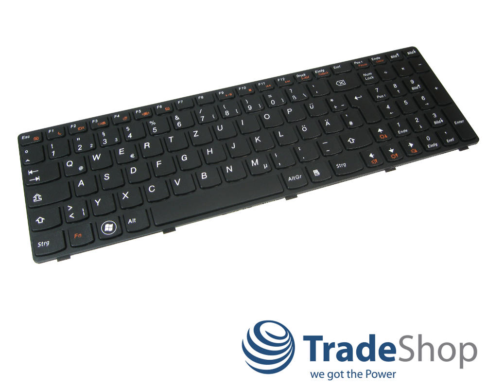 Laptop Tastatur QWERTZ DE Deutsch für IBM Ideapad B570 V570 Z570