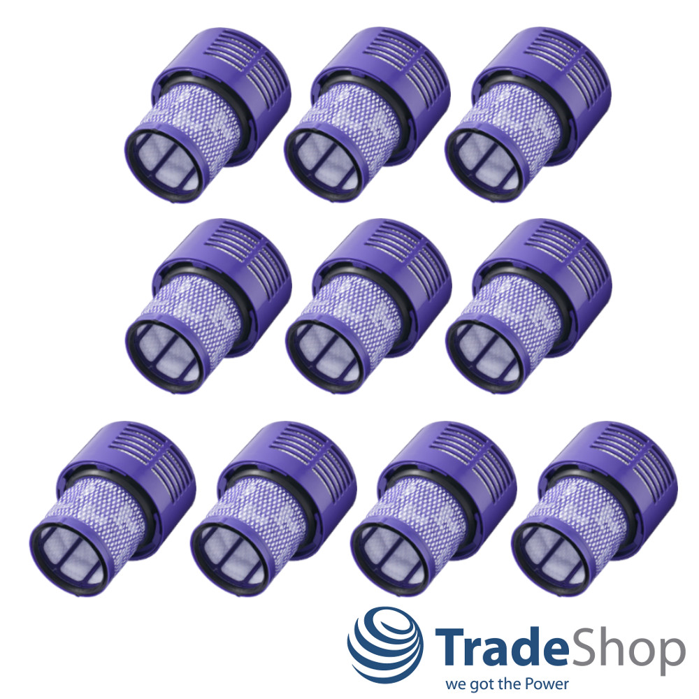 10x HEPA Staubsaugerfilter ersetzt 969082-01 für Dyson Cyclone V10 SV12