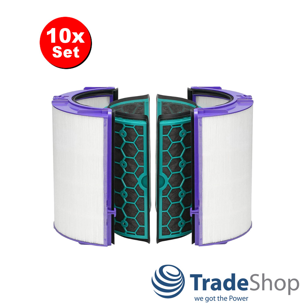 10x HEPA-Filter für Dyson Pure Cool TP04 TP05 HP04 HP05 DP04 DP05 TP06 TP07 TP08 uvm