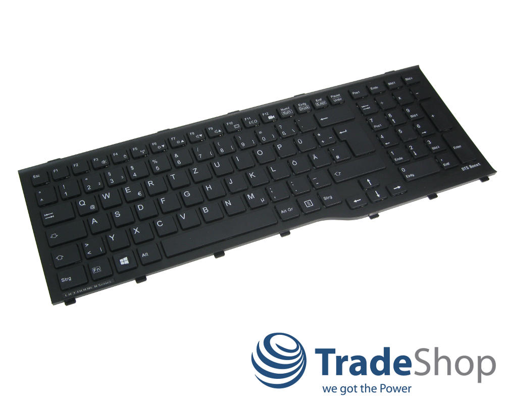 Tastatur QWERTZ DE Deutsch für Fujitsu-Siemens Lifebook N532 NH532 uvm