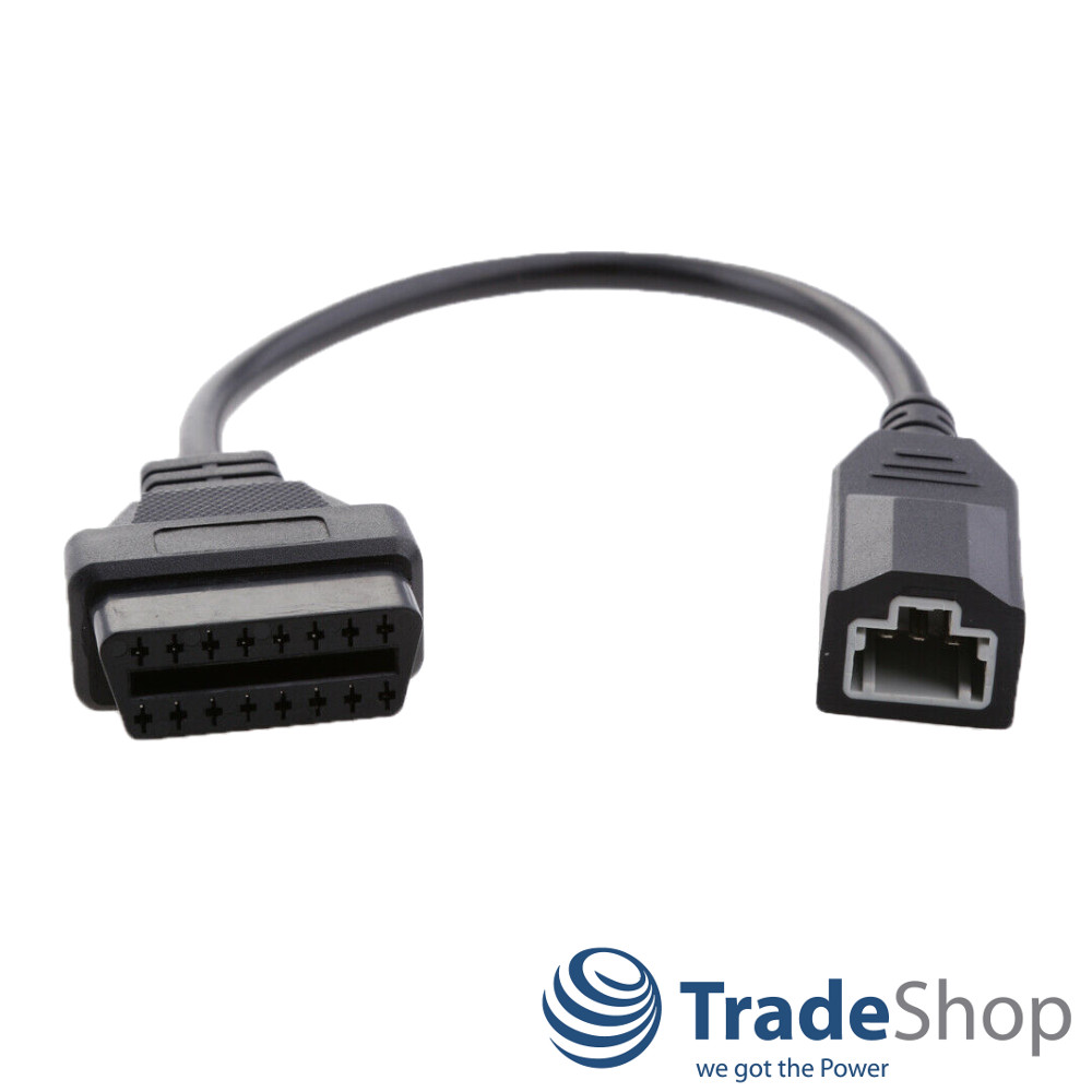 OBD2 Adapterkabel 16pin Normbuchse für Honda 3pin Stecker Diagnoseanschluss