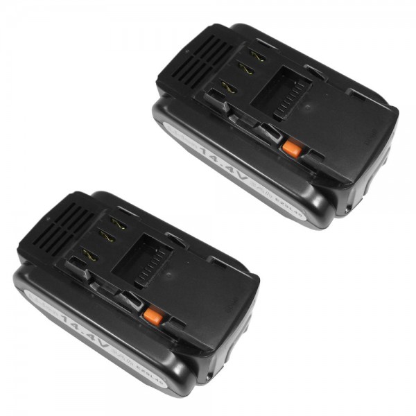 2x AKKU 14,4V 3000mAh für Panasonic EZ4544 EZ4640 EZ4641 EZ7441 uvm