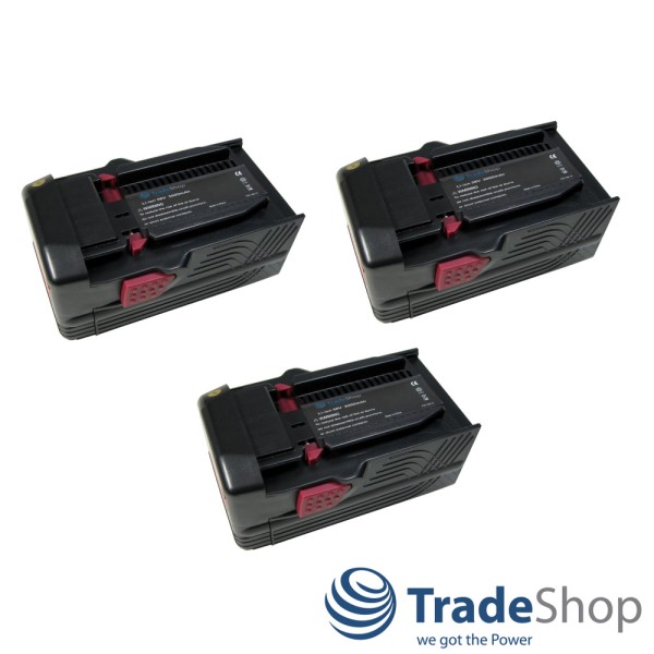 3x Akku 36V 3000mAh ersetzt Hilti B-36 B-36V für TE-6A TE-7A