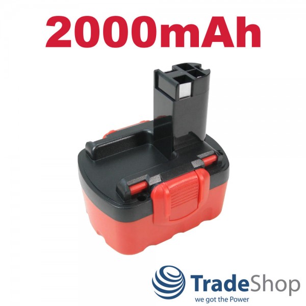 Akku 14,4V 2000mAh für Bosch 2 607 335 264, BAT038 BAT040 BAT041 uvm