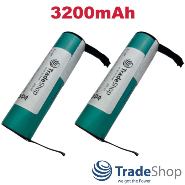 2x Akku LG LGABE11865 Zelle 3200mAh 3,6V/3,7V Li-Ion Bosch CISO Accu Battery