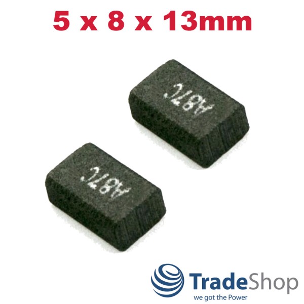 2x Motorkohlen Kohlebürsten 5x8x13mm für Bosch GSB13RE GBM340 ersetzt 1619P20086