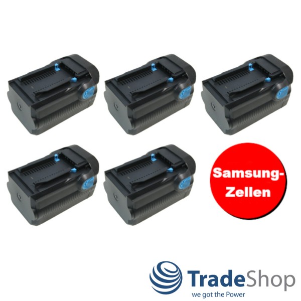 5x Li-Ion Akku 36V 7500mAh ersetzt Hilti B36 B36V für TE6A TE7A AG125 WSC70 uvm.