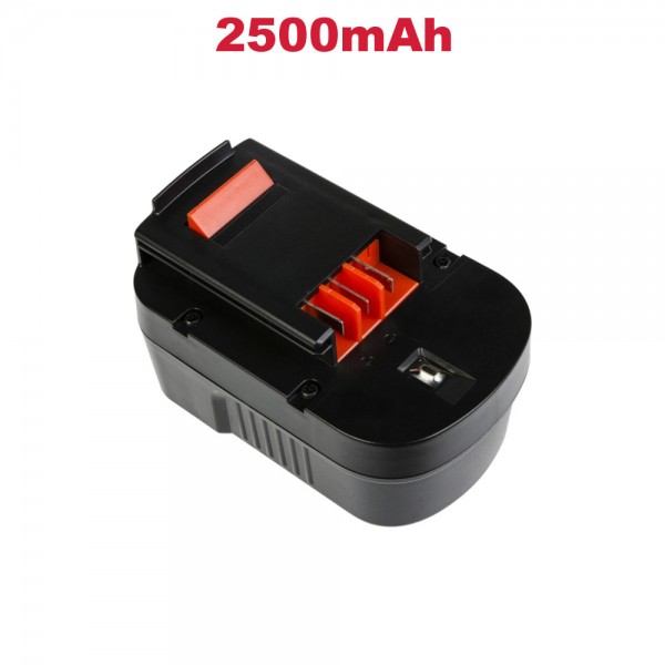 Ni-MH Akku für Black&Decker 499936-34, 499936-35, CP14K, EPC14 2500mAh uvm