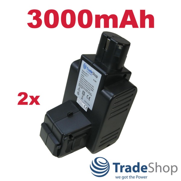 2x AKKU Ni-MH 24V 3000mAh ersetzt Hilti C7/24 C7/36 TE5A für BP6, BP72